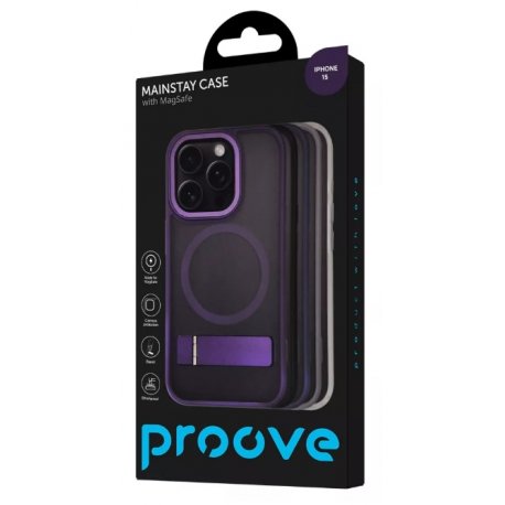 Чохол Proove Mainstay Case MagSafe для IPhone 15 Black