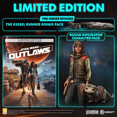 Игра Star Wars Outlaws - Special Edition (PS5, rus язык)