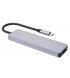 HUB Proove Iron Link 5in1 Type-C to HDMI+3USB3.0+Type-C Silver (HBIL00010604)
