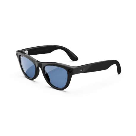 Смарт-окуляри Ray-Ban Meta Skyler Shiny Black/Clear-Cerulean Blue Transitions Lense