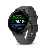 Смарт-годинник Garmin Venu 3S Slate Stainless Steel Bezel with Pebble Gray Case and Silicone Band (010-02785-00) EU