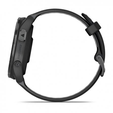 Смарт-часы Garmin Forerunner 965 Gray DLC Titan. Bzl w. Blk Case and Black/Powder Gray Sil. Band (010-02809-10/00) EU