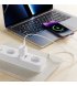 Мережевий зарядний пристрій Proove Silicone Power 20W (Type-C) з кабелем Type-C to Lightning White (WCSP20020102)