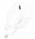 Сетевое зарядное устройство Proove Silicone Power 20W (Type-C) з кабелем Type-C to Lightning White (WCSP20020102)