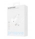 Сетевое зарядное устройство Proove Silicone Power 20W (Type-C) з кабелем Type-C to Lightning White (WCSP20020102)