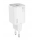 Сетевое зарядное устройство Hoco N41 PD20W+ QC3.0 USB/Type-C White