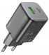 Мережевий зарядний пристрій Hoco N41 PD20W+ QC3.0 USB/Type-C Black