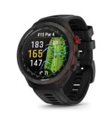 Смарт-часы Garmin Approach S70 47mm Black Ceramic Bezel w. Black Silicone Band (010-02746-12/02) EU