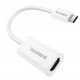 Кабель Borofone DH11 Type-C to HDMI 4K White Кабель Borofone DH11 Type-C to HDMI 4K White