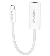 Кабель Borofone DH11 Type-C to HDMI 4K White