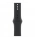 Apple Watch Series 10 46mm (GPS) Jet Black Aluminium Case with Black Sport Band - Size S/M (MWWP3)