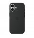 Чехол Apple iPhone 16 Silicone Case with MagSafe Black (MYY13)