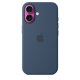 Чехол Apple iPhone 16 Silicone Case with MagSafe Denim (MYY23)