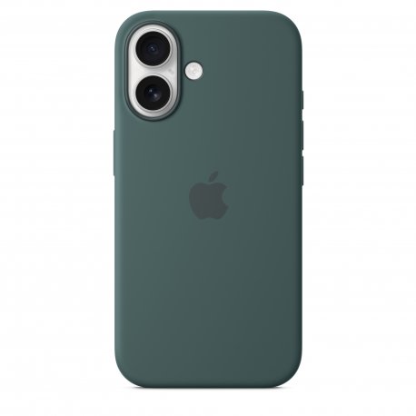 Чехол Apple iPhone 16 Silicone Case with MagSafe Lake Green (MYY83)