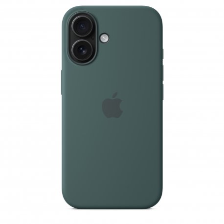 Чехол Apple iPhone 16 Silicone Case with MagSafe Lake Green (MYY83)