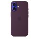 Чехол Apple iPhone 16 Silicone Case with MagSafe Plum (MYY43)