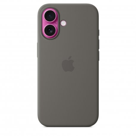 Чохол Apple iPhone 16 Silicone Case with MagSafe Stone Gray (MYY33)