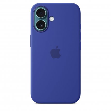 Чехол Apple iPhone 16 Silicone Case with MagSafe Ultramarine (MYY63)