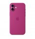 Чехол Apple iPhone 16 Plus Silicone Case with MagSafe Fuchsia (MYYE3)