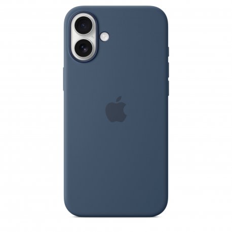 Чехол Apple iPhone 16 Plus Silicone Case with MagSafe Denim (MYYA3)