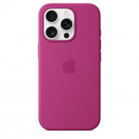 Чехол Apple iPhone 16 Pro Silicone Case with MagSafe Fuchsia (MYYN3)
