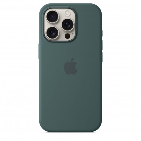 Чохол Apple iPhone 16 Pro Silicone Case with MagSafe Lake Green (MYYR3)
