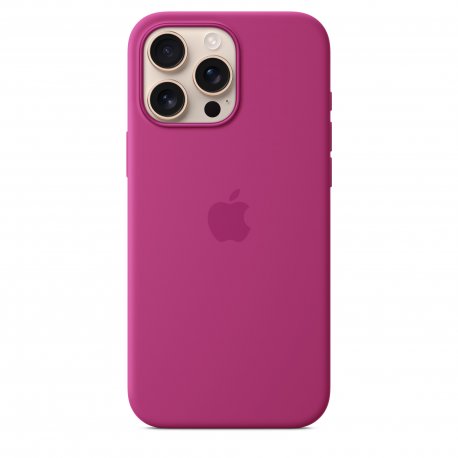 Чехол Apple iPhone 16 Pro Max Silicone Case with MagSafe Fuchsia (MYYX3)