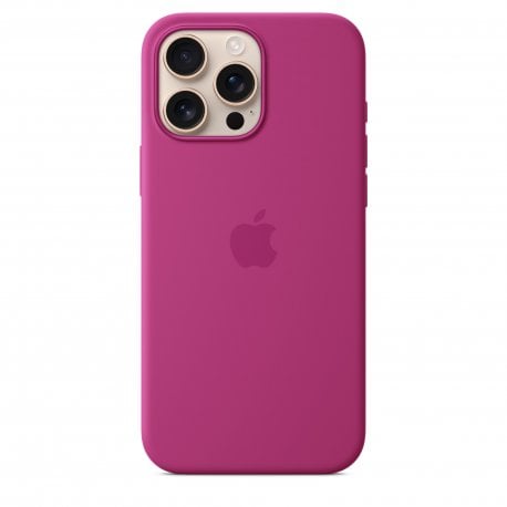 Чохол Apple iPhone 16 Pro Max Silicone Case with MagSafe Fuchsia (MYYX3)
