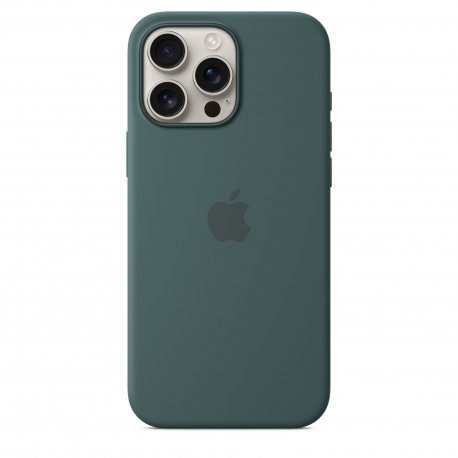 Чохол Apple iPhone 16 Pro Max Silicone Case with MagSafe Lake Green (MA7V4)