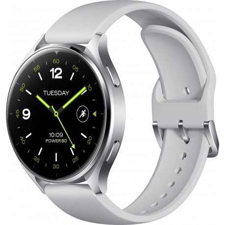 Смарт-годинник Xiaomi Watch 2 Silver with Gray TPU Strap Global (BHR8034GL)