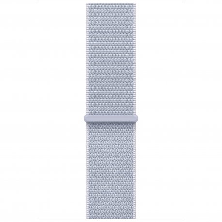 Apple Watch Series 10 46mm (GPS) Silver Aluminium Case with Blue Cloud Sport Loop (MWWN3)