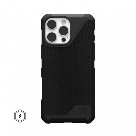 Чехол UAG Metropolis LT Magsafe для iPhone 16 Pro Max Kevlar Black