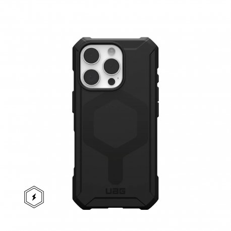 Чохол UAG Essential Armor Magsafe для iPhone 16 Pro Black