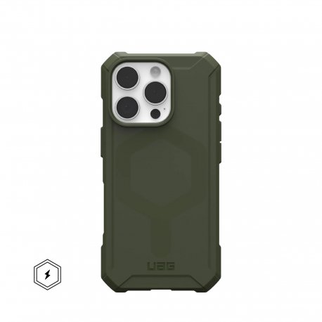 Чехол UAG Essential Armor Magsafe для iPhone 16 Pro Olive Drab