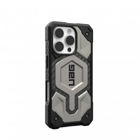 Чехол UAG Monarch Pro Magsafe для iPhone 16 Pro Titanium