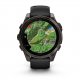 Смарт-часы Garmin fenix 8 AMOLED 47mm Sapph. Carbon Gray DLC Tit. with Black/Pebble Gray Sil. Band (010-02904-21) EU