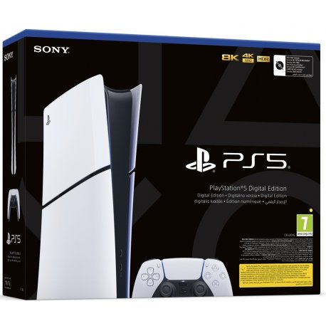 Ігрова консоль Sony PlayStation 5 Slim Digital Edition 1TB White (EU)