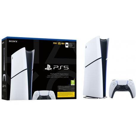 Ігрова консоль Sony PlayStation 5 Slim Digital Edition 1TB White (EU)