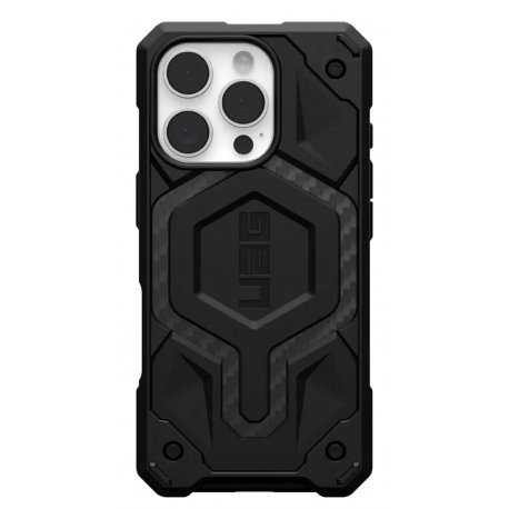 Чохол UAG Monarch Pro Magsafe для iPhone 16 Pro Carbon Fiber