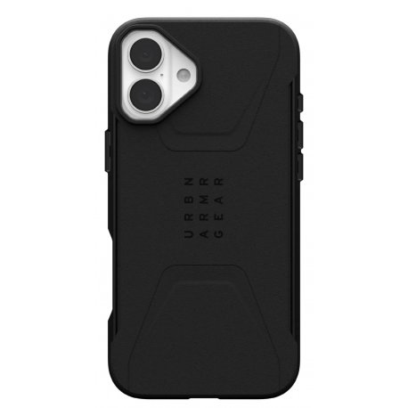 Чехол UAG Civilian Magsafe для iPhone 16 Plus Black