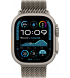 Apple Watch Ultra 2 (2024) 49mm (GPS+LTE) Natural Titanium Case with Natural Titanium Milanese Loop - M (MX5R3)