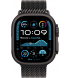 Apple Watch Ultra 2 (2024) 49mm (GPS+LTE) Black Titanium Case with Black Titanium Milanese Loop - M (MX5U3)