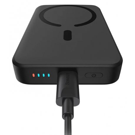 Зовнішній акумулятор Baseus PowerBank Magnetic Air Mini 20W 10000mAh Black (P10059001113-00)