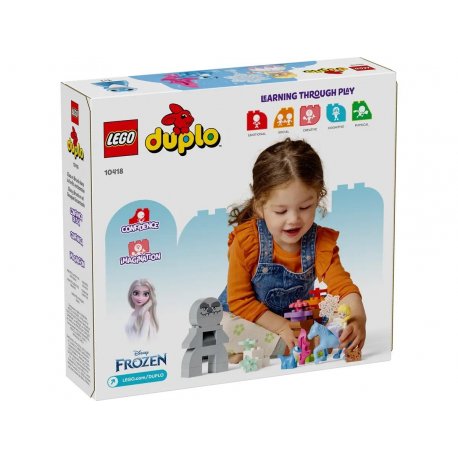 Конструктор LEGO DUPLO Disney Ельза и Бруни в волшебном лесу (10418)