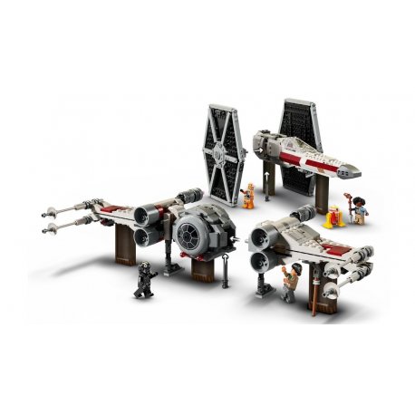Конструктор LEGO Star Wars Набор сборки «Истребитель TIE и Корабль X-wing» (75393)
