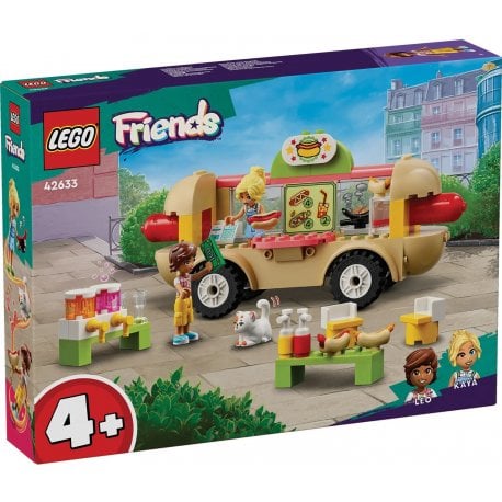 Photos - Construction Toy Lego Конструктор  Friends Вантажівка із хот-доґами  42633 (42633)