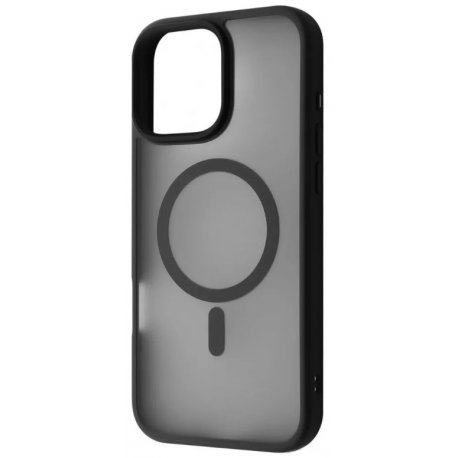 Чехол WAVE Matte Insane Case для IPhone 16 Pro Max with MagSafe Black
