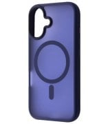 Чехол WAVE Matte Insane Case для IPhone 16 Plus with MagSafe Midnight Blue