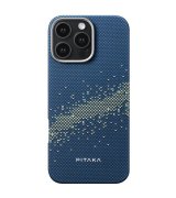 Чехол Pitaka Tactile Woven Case для iPhone 16 Pro Max StarPeak Milky Way Galaxy