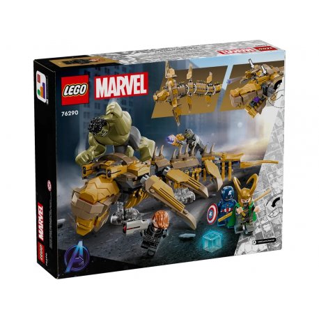Конструктор LEGO Marvel Мстители против Левиафана (76290)